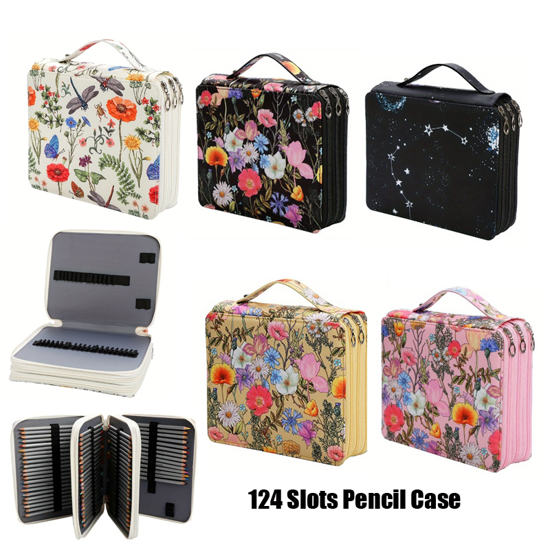 124 Slots Pencil Case School P - Pencil Case Large 评论和价格