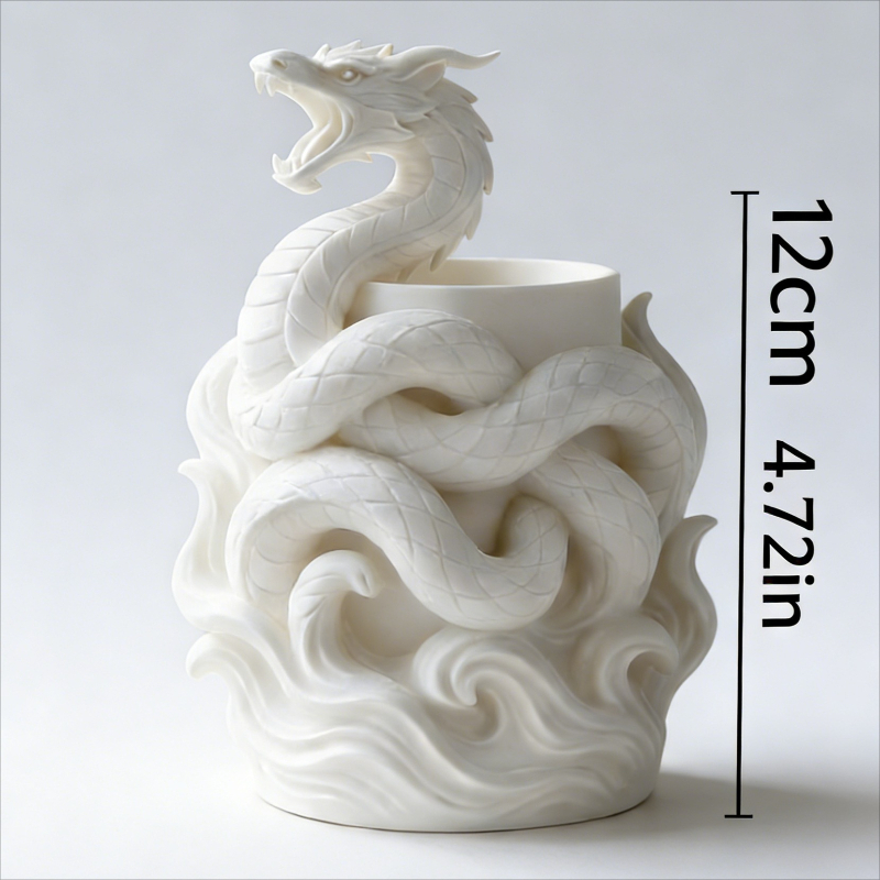 Dragon Relief Pen Holder, Desk - Ideal Stationery & Office Supply 评论和价格