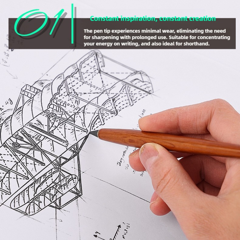 Wooden Eternal Pencil No Sharp - Supply Of Office Stationery 评论和价格