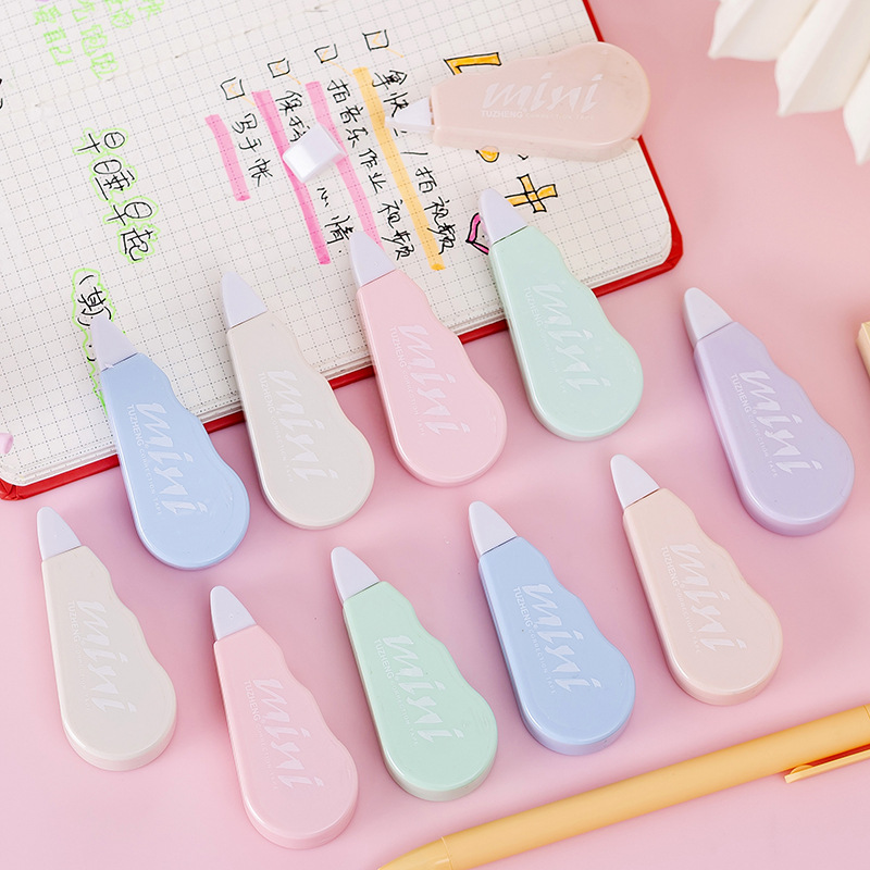6Pcs/set Cute Macaron Color Co - Correction Tape Roller 评论和价格