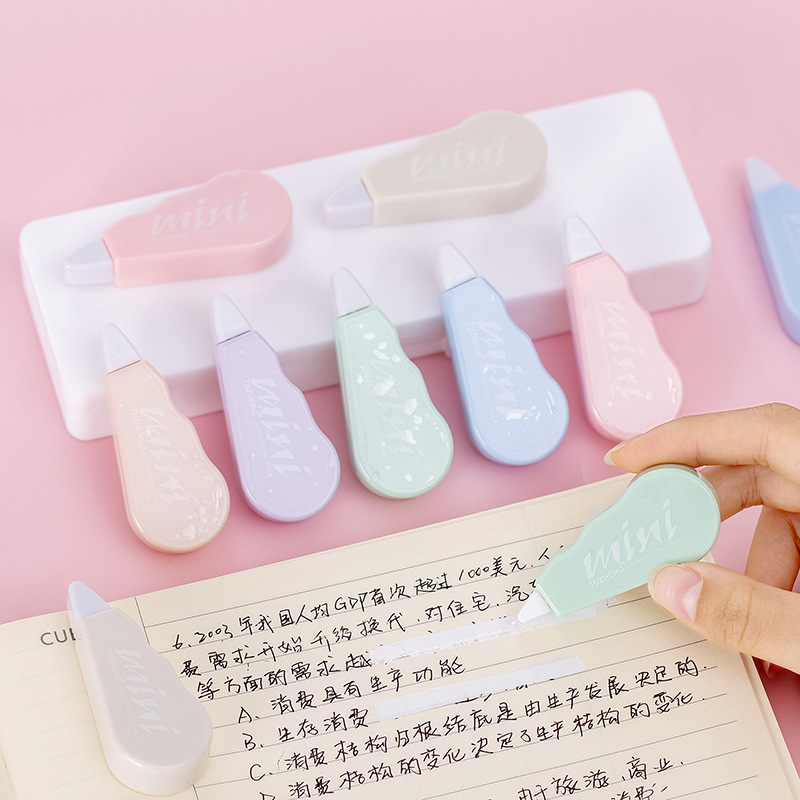 6Pcs/set Cute Macaron Color Co - Correction Tape Roller 评论和价格