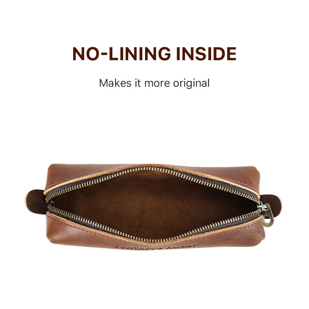 Retro Leather Pencil Case High - Office Stationery Supply Business 评论和价格