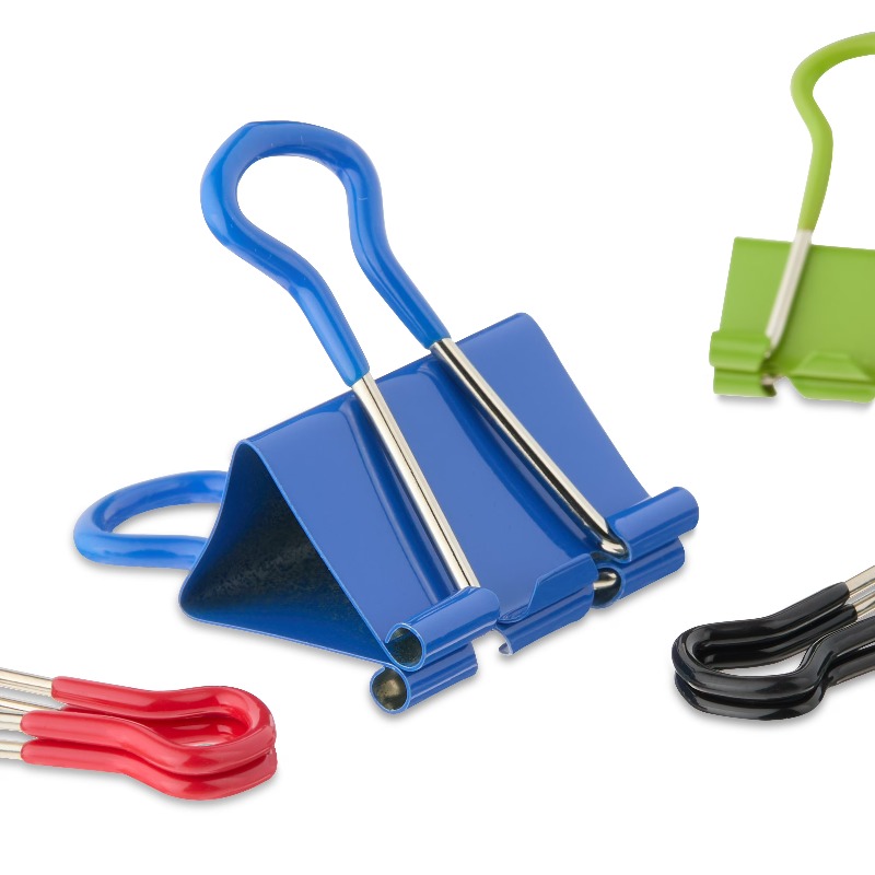 Grip Binder Clips, Assorted Co - Binder Clip Assorted 评论和价格
