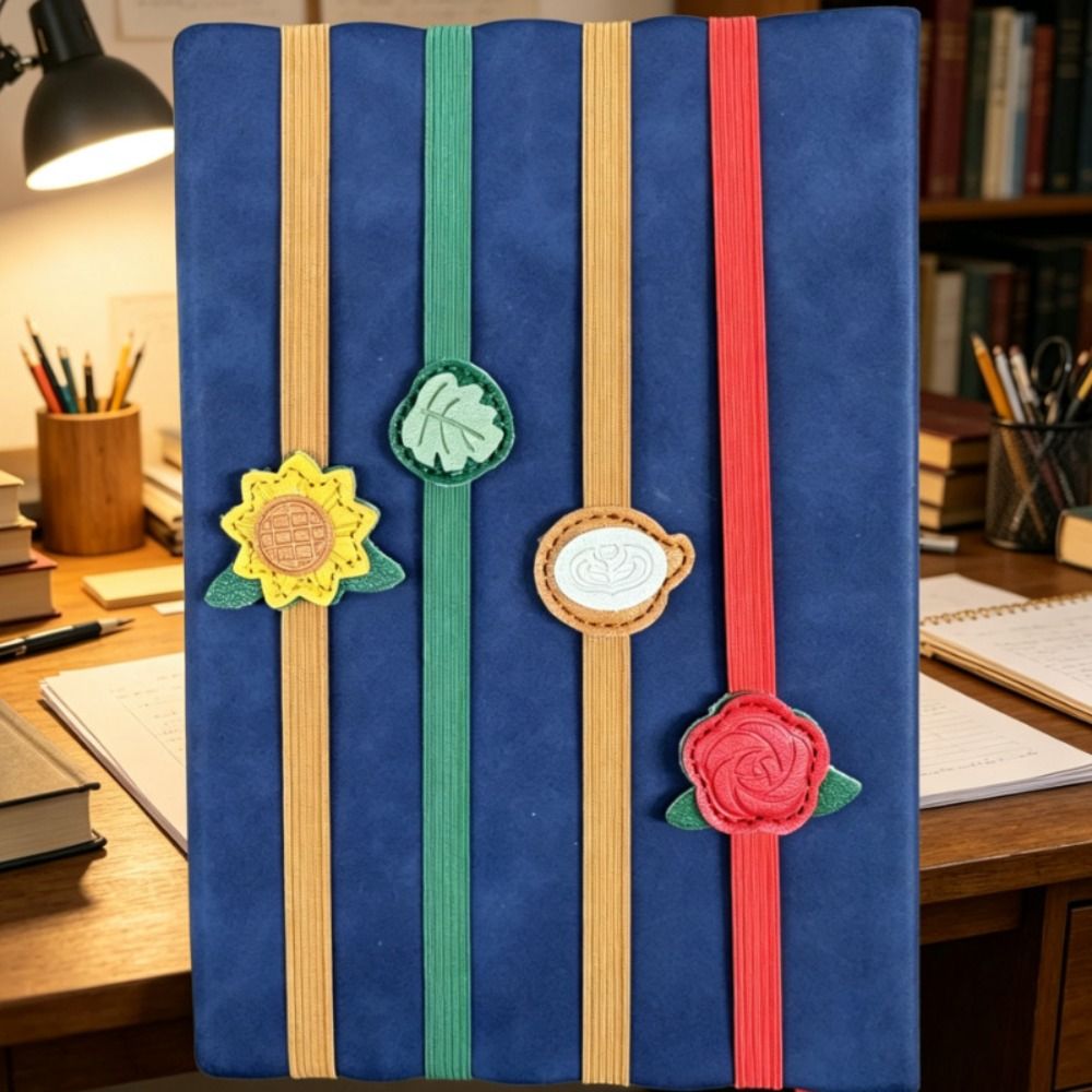 Vintage Elastic Bands Leather  - Journal Leather Hardcover 评论和价格
