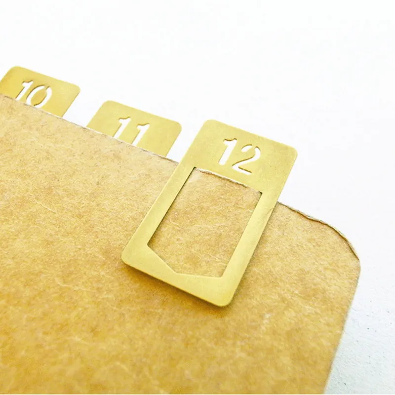 12 Pcs/lot Vintage Copper Book - Stationery Office And School Supply Stores 评论和价格