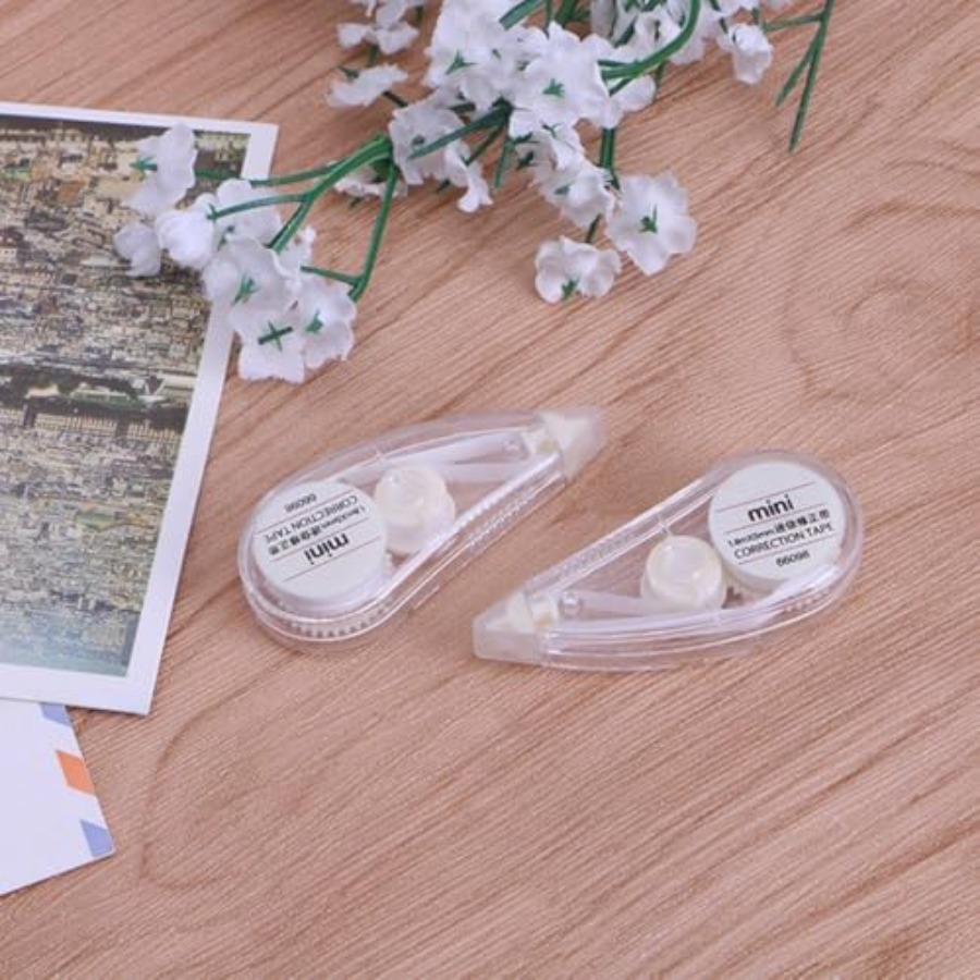 2 Pcs White Cute Correction Ta - Correction Tape Roller 评论和价格