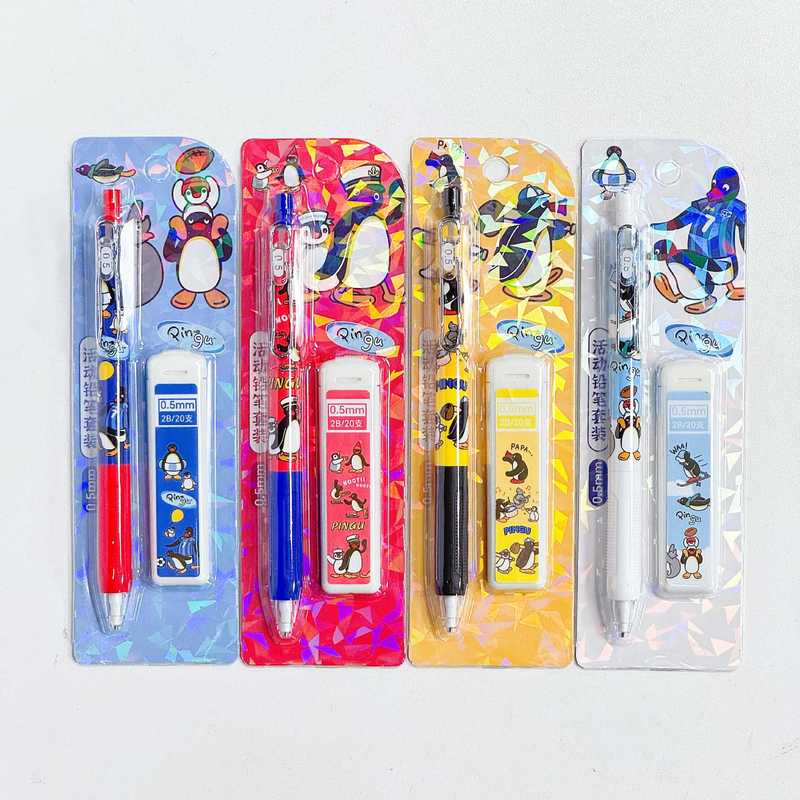 4/24pcs Kawaii Pingu Mechanica - Mechanical Pencil Lead 评论和价格