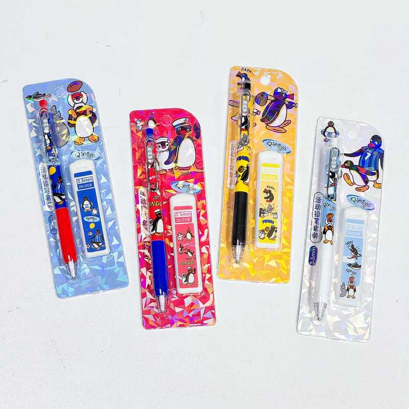 4/24pcs Kawaii Pingu Mechanica - Mechanical Pencil Lead 评论和价格