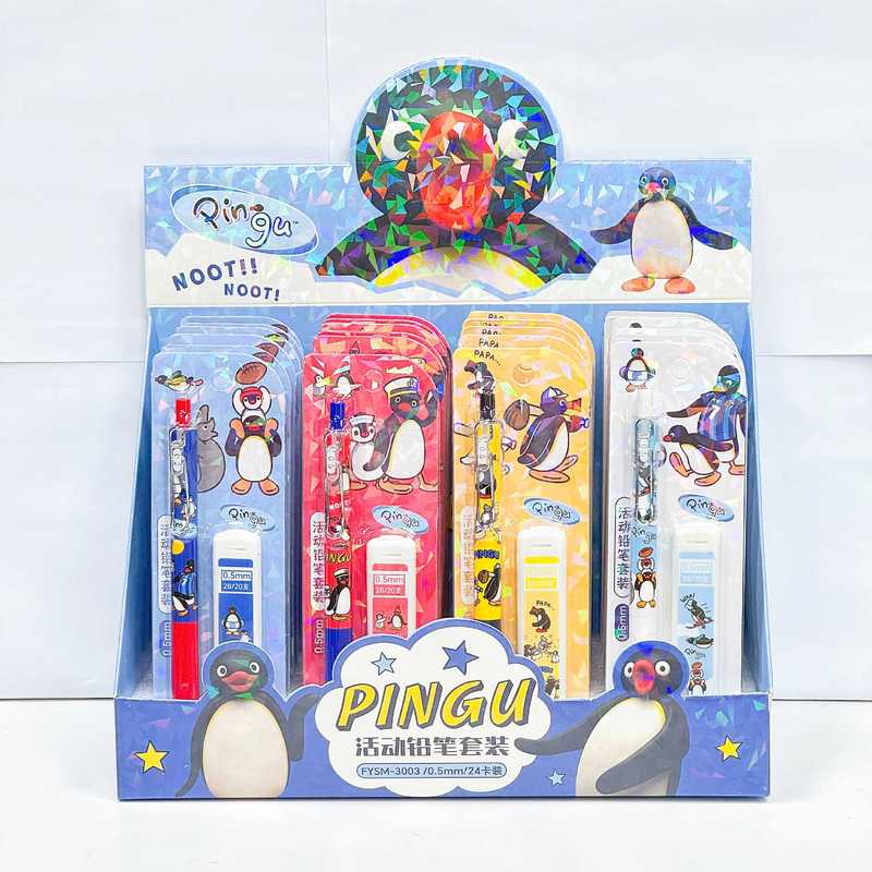 4/24pcs Kawaii Pingu Mechanica - Mechanical Pencil Lead 评论和价格