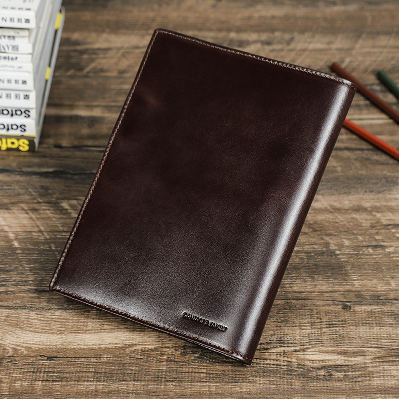 Genuine Leather Handmade A5 La - Office Stationery Supply Business 评论和价格