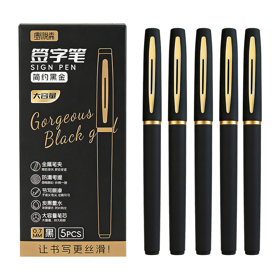 5Pcs/Pack Large Capacity Gel P - Office Stationery Supply Business 评论和价格