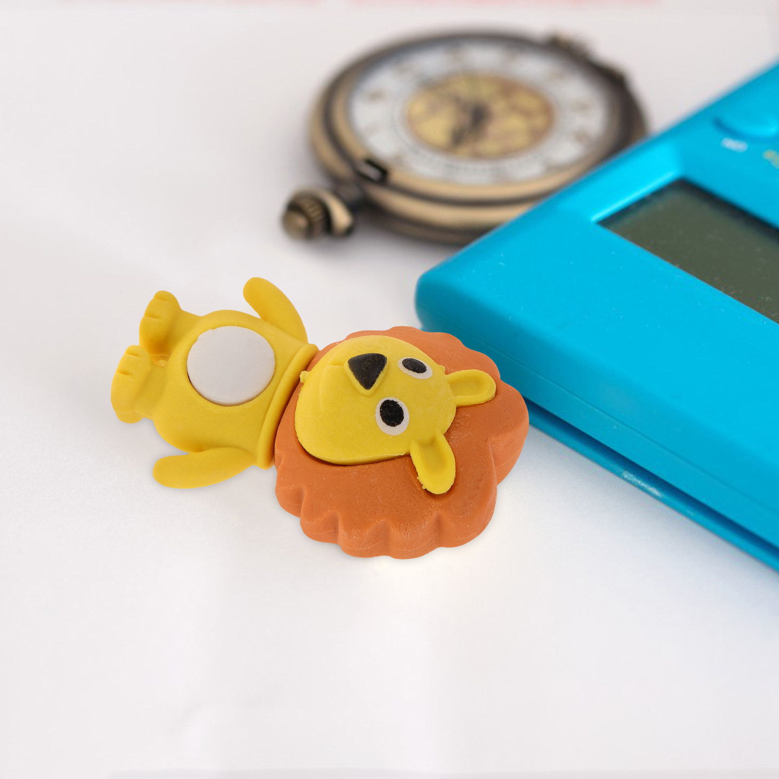 18Pcs Lion Erasers Cute Cartoo - Lion Stationery & Office Supply(Kunshan)Co.Ltd 评论和价格