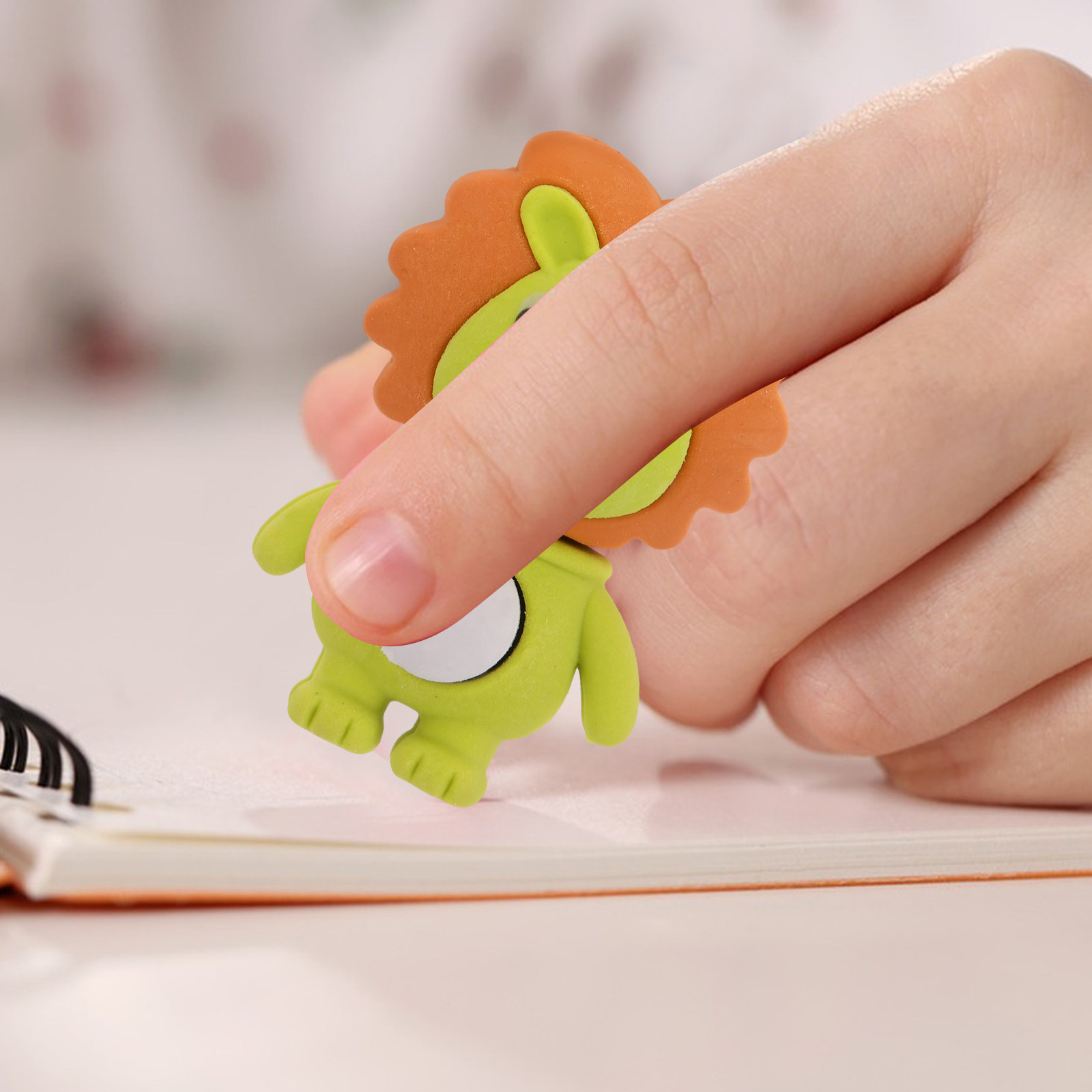 18Pcs Lion Erasers Cute Cartoo - Lion Stationery & Office Supply(Kunshan)Co.Ltd 评论和价格