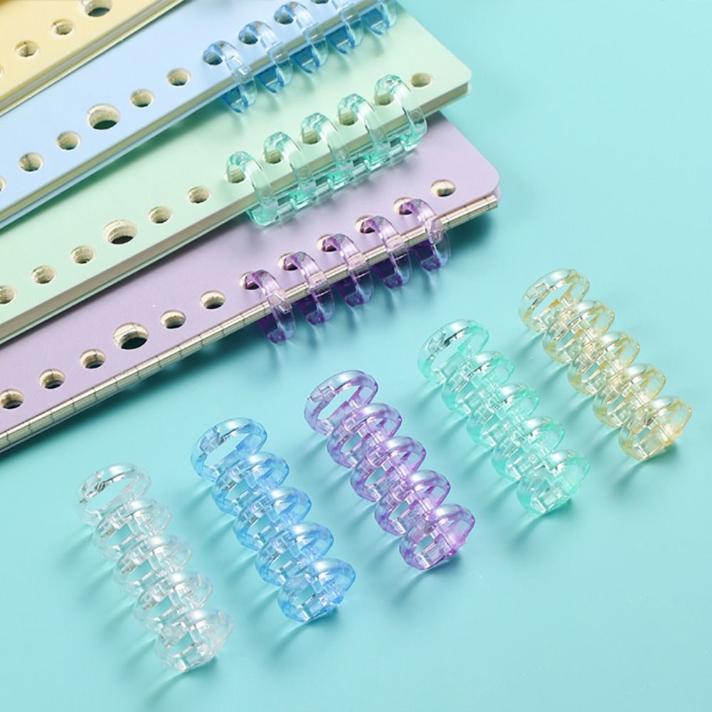 10Pcs Binding Spines Snap Spli - Binding Comb Plastic 评论和价格