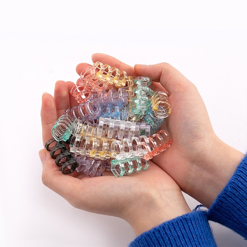 10Pcs Binding Spines Snap Spli - Binding Comb Plastic 评论和价格