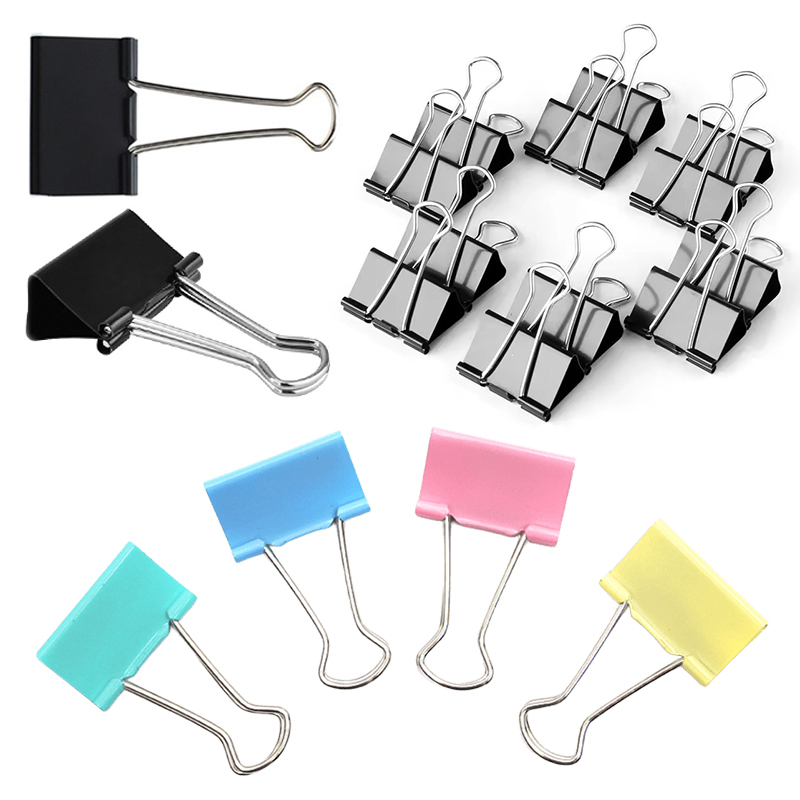 10PCS 25mm Size Metal Binder C - Supply Of Office Stationery 评论和价格