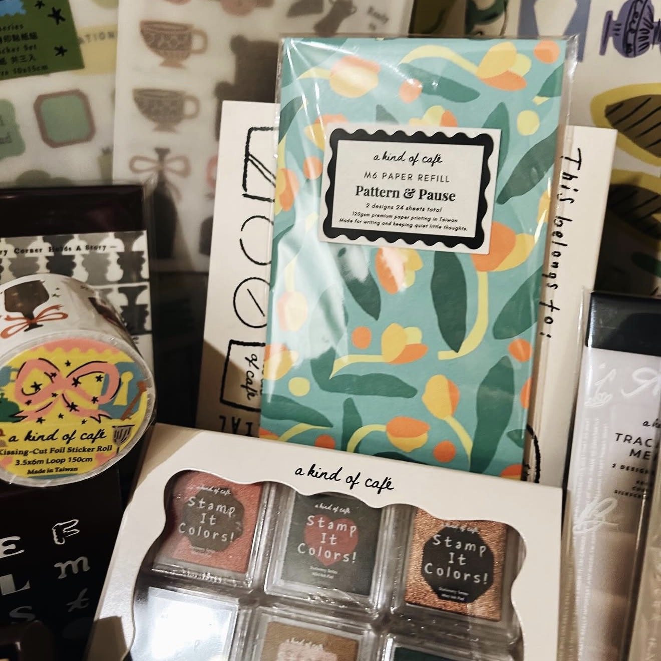 A Kind Of Cafe Studio Vintage  - Washi Tape Set 评论和价格