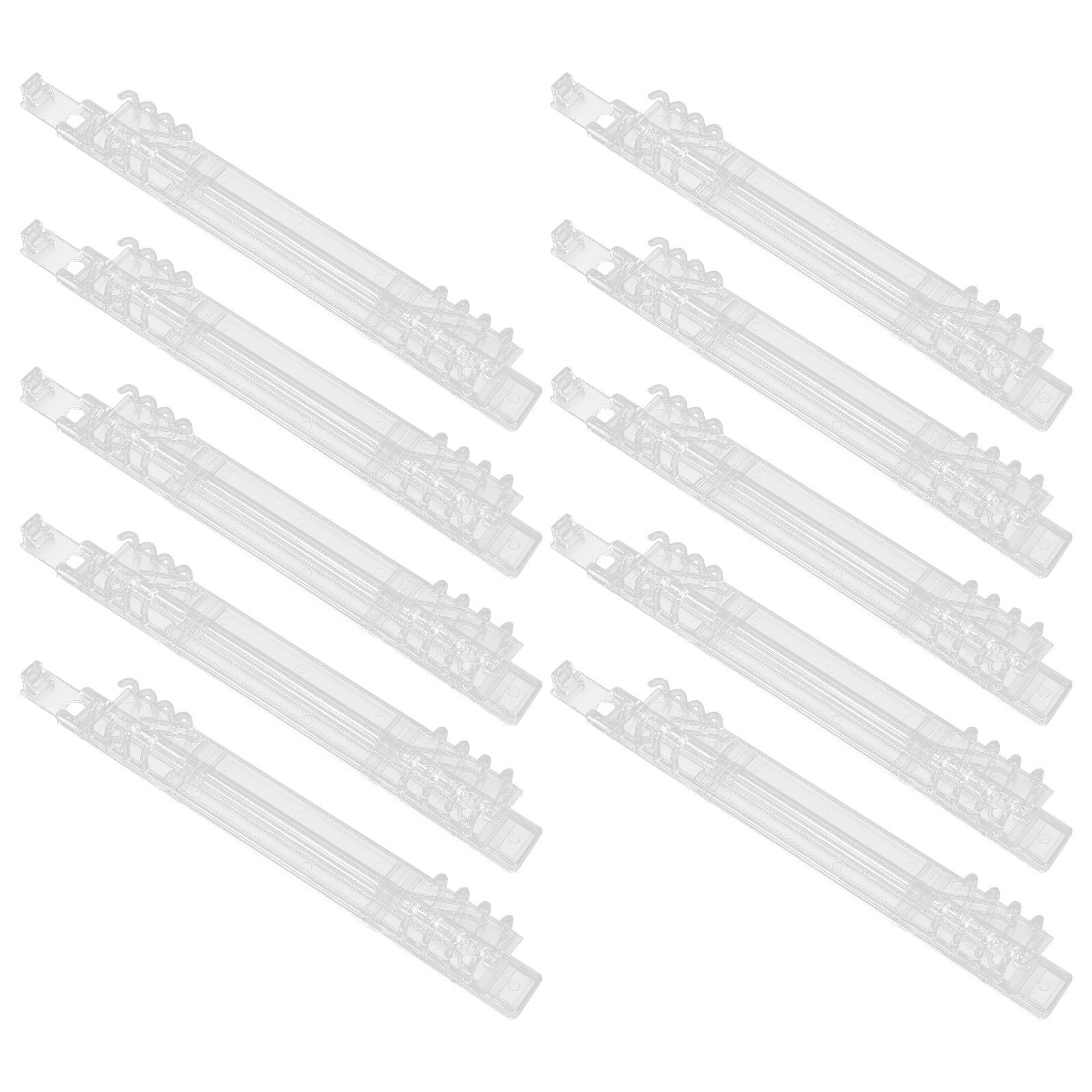 10Pcs Loose Leaf Binder Rings  - Binding Comb Plastic 评论和价格