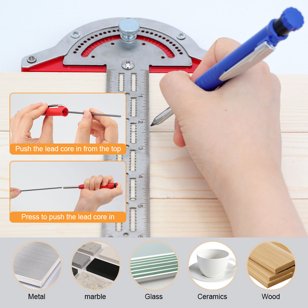 Woodworking Pencil Card Set wi - Mechanical Pencil Lead 评论和价格
