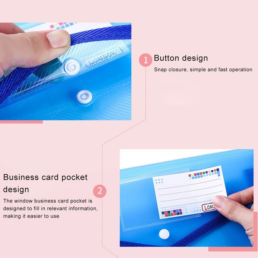 1-10PCS Waterproof A4 A5 Snap  - Supply Of Office Stationery 评论和价格