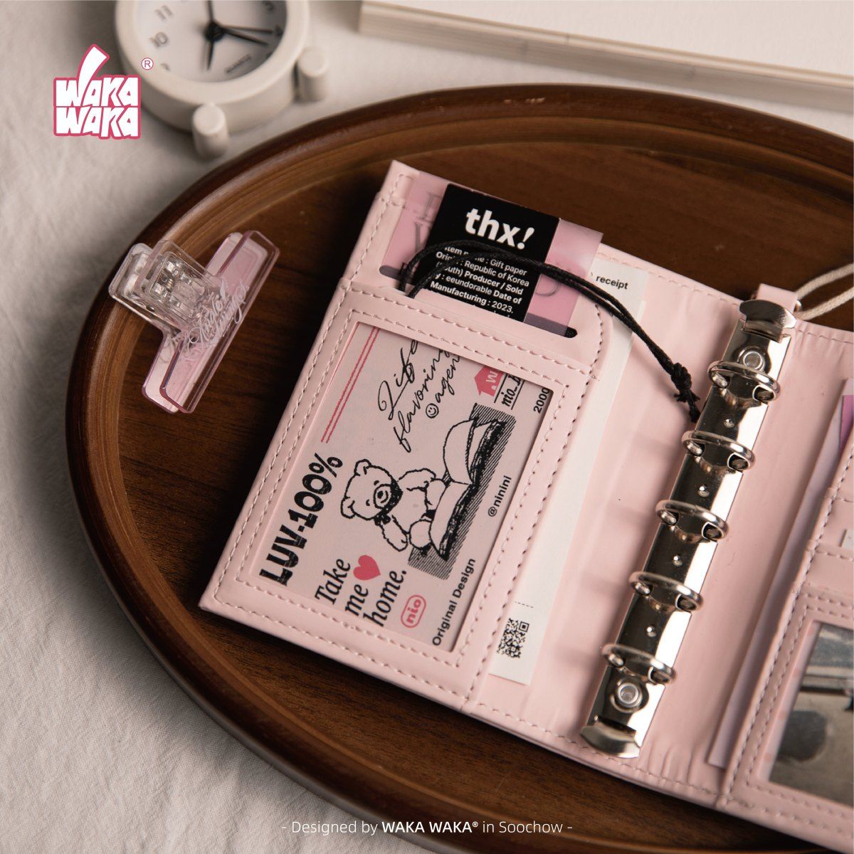 Cute Pink M5 Loose Leaf Hardco - Journal Leather Hardcover 评论和价格