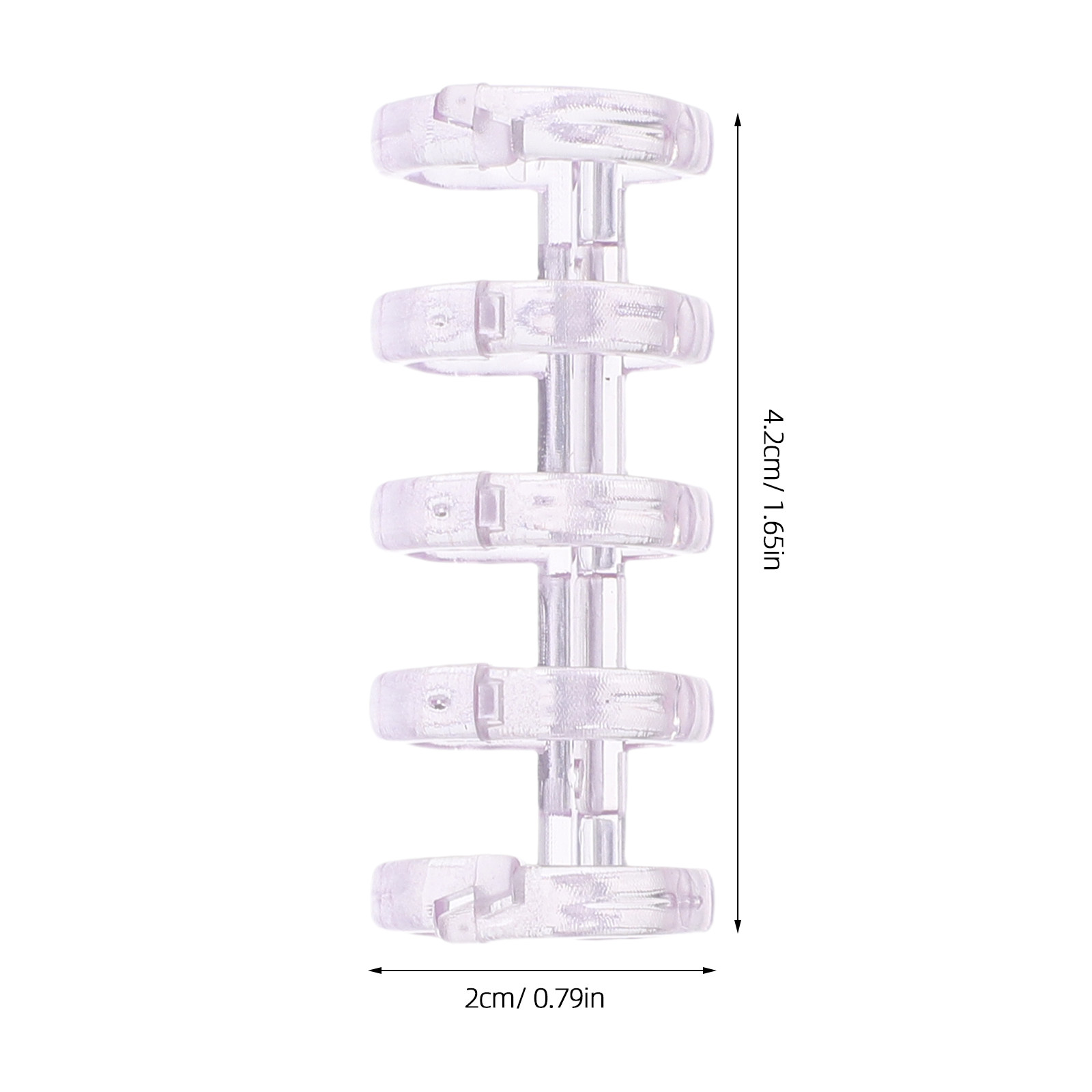 100Pcs Plastic Loose Leaf Bind - Binding Comb Plastic 评论和价格