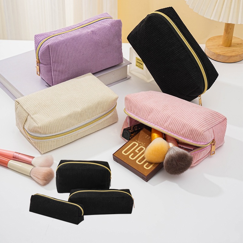 4pcs Durable Corduroy Storage  - Ideal Stationery & Office Supply 评论和价格