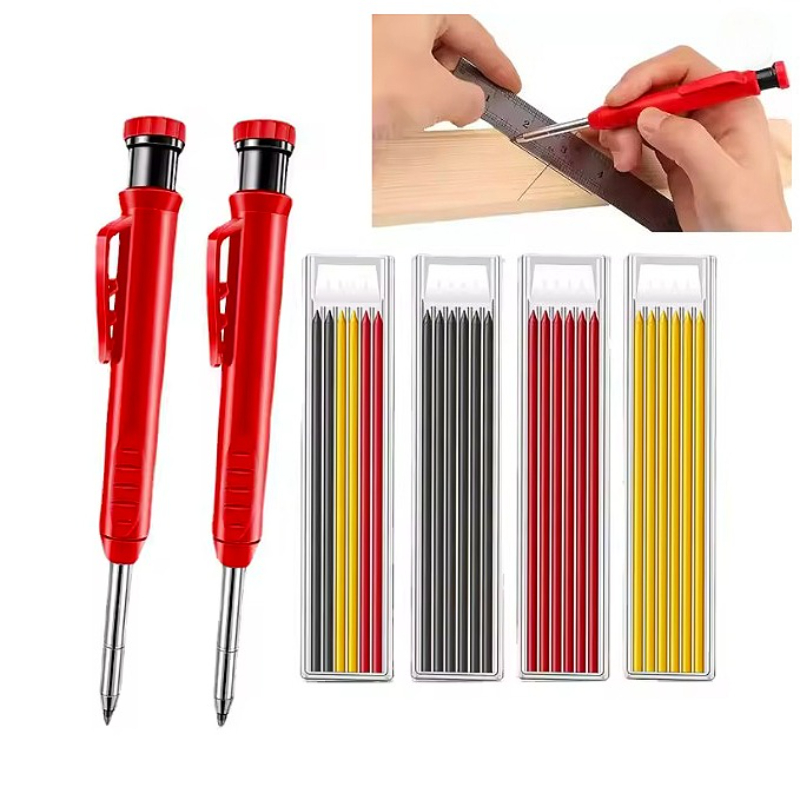Solid Carpenter Pencil Set Woo - Mechanical Pencil Lead 评论和价格