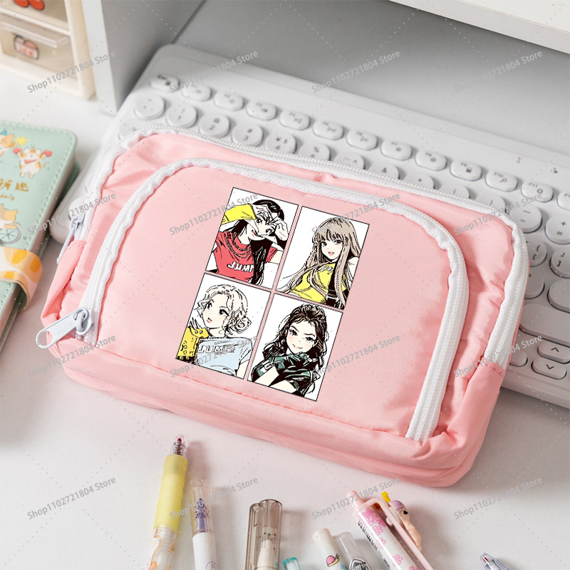 BlackPink Large Capacity Canva - Pencil Case Large 评论和价格