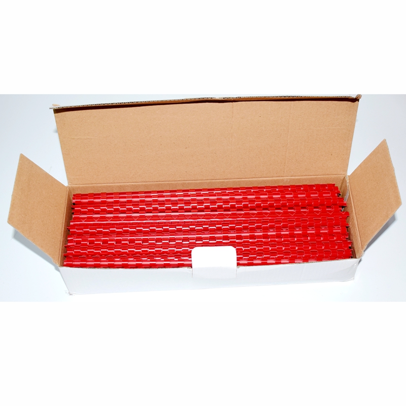 ReadStar 50/100PCS Red PVC Bin - Binding Comb Plastic 评论和价格