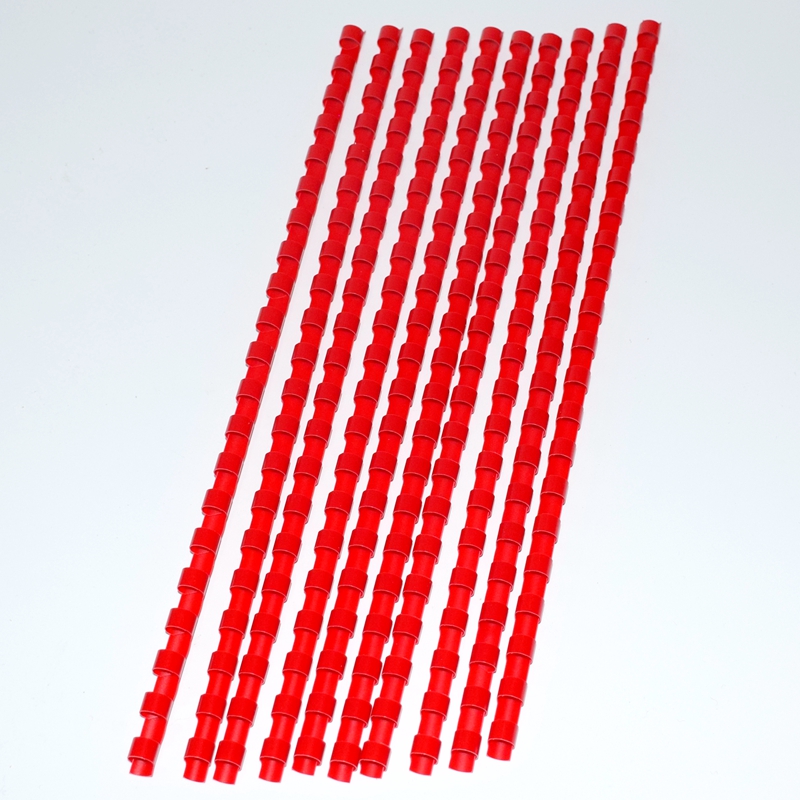 ReadStar 50/100PCS Red PVC Bin - Binding Comb Plastic 评论和价格