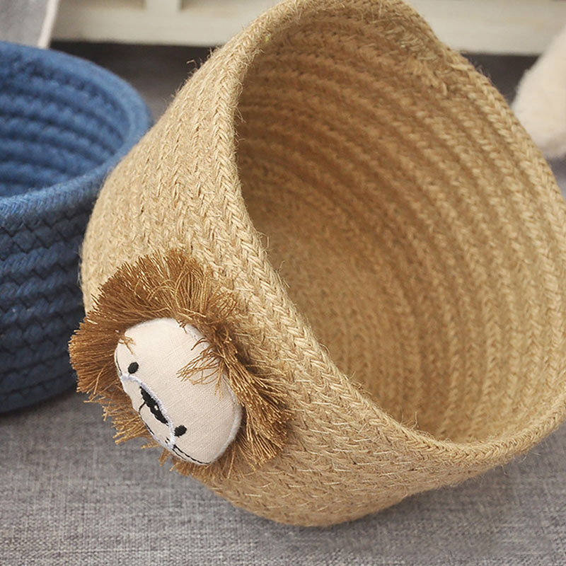 Cartoon Lion Woven Storage Bas - Lion Stationery & Office Supply(Kunshan)Co.Ltd 评论和价格