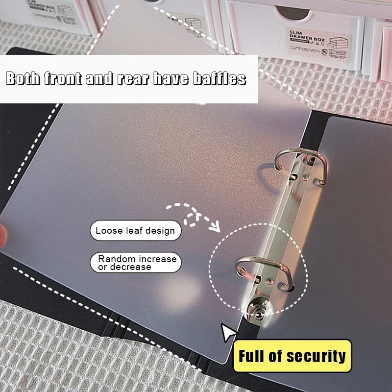Kawaii A4/A5 Binder Photocard  - Binding Comb Plastic 评论和价格