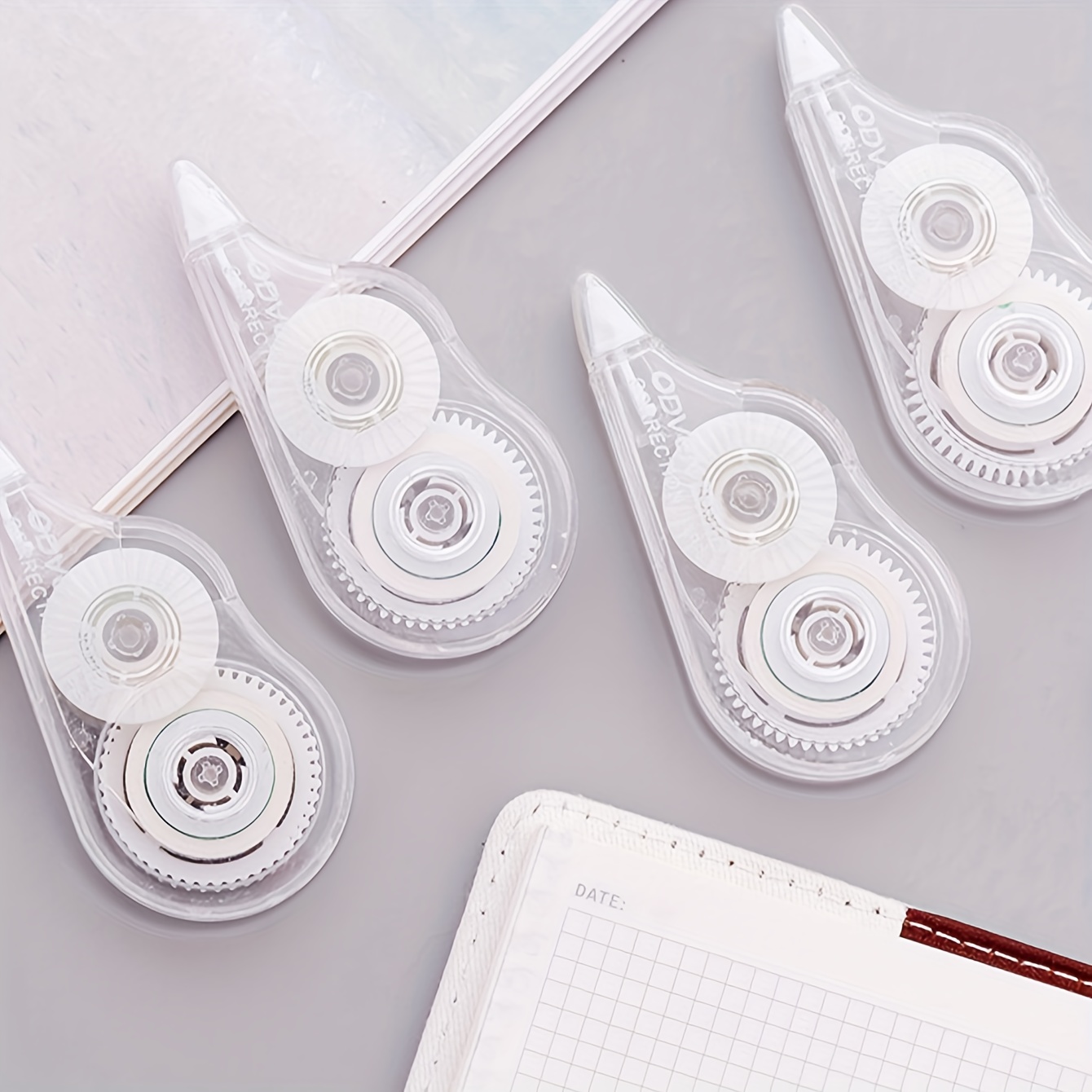 1 PC Large Capacity Transparen - Correction Tape Roller 评论和价格