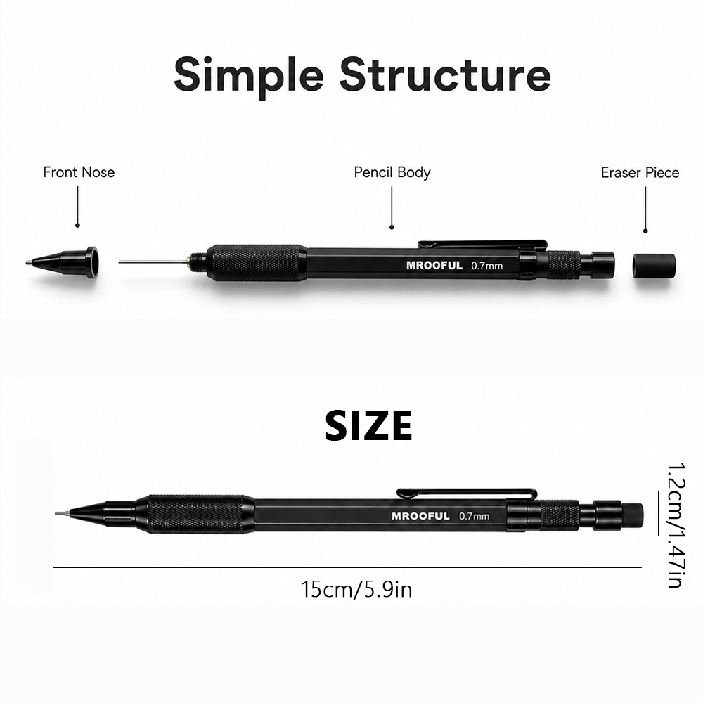 0.5/0.7/0.9/1.3mm Mechanical P - Mechanical Pencil Lead 评论和价格