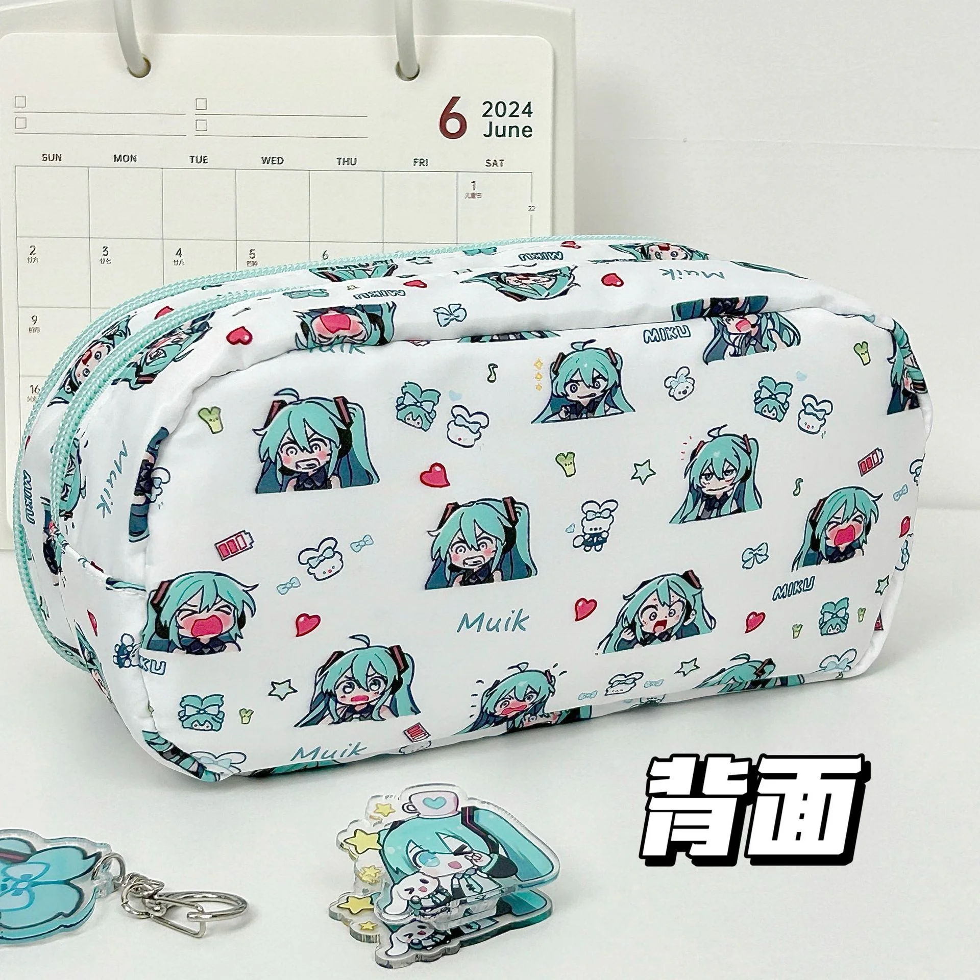 Hatsune Miku Cute Large Capaci - Pencil Case Large 评论和价格