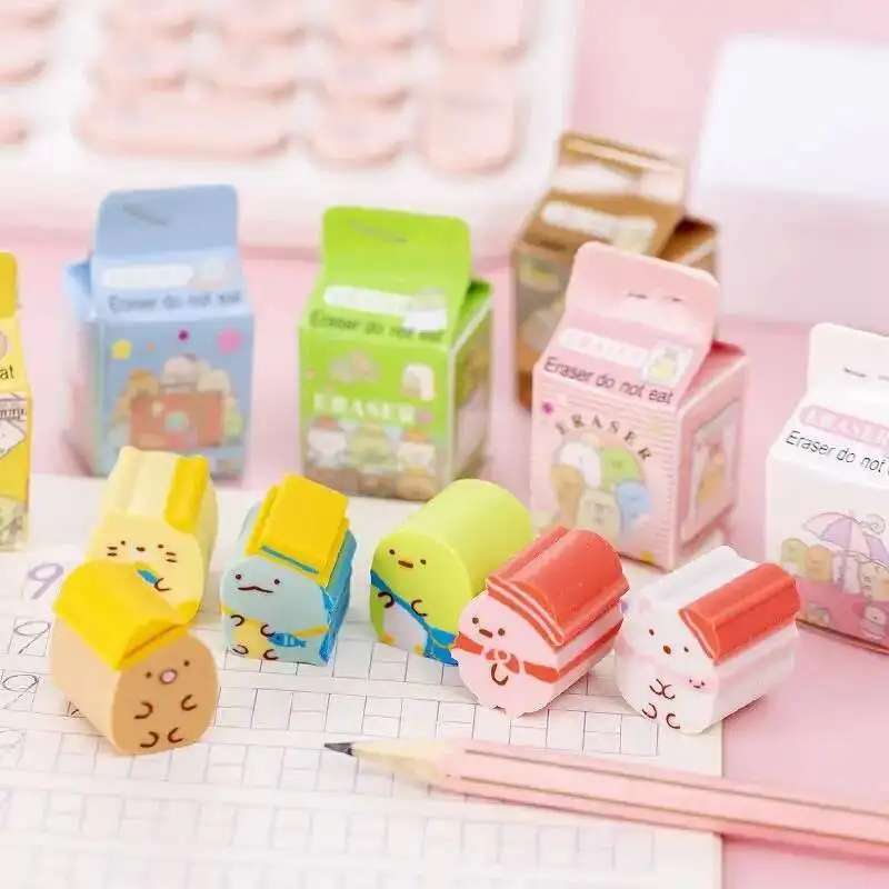 1-6pcs Stationery Kawaii Milk  - Supply Of Office Stationery 评论和价格