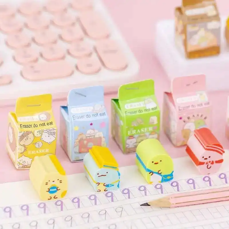1-6pcs Stationery Kawaii Milk  - Supply Of Office Stationery 评论和价格