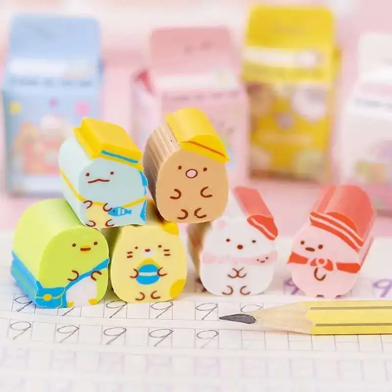 1-6pcs Stationery Kawaii Milk  - Supply Of Office Stationery 评论和价格