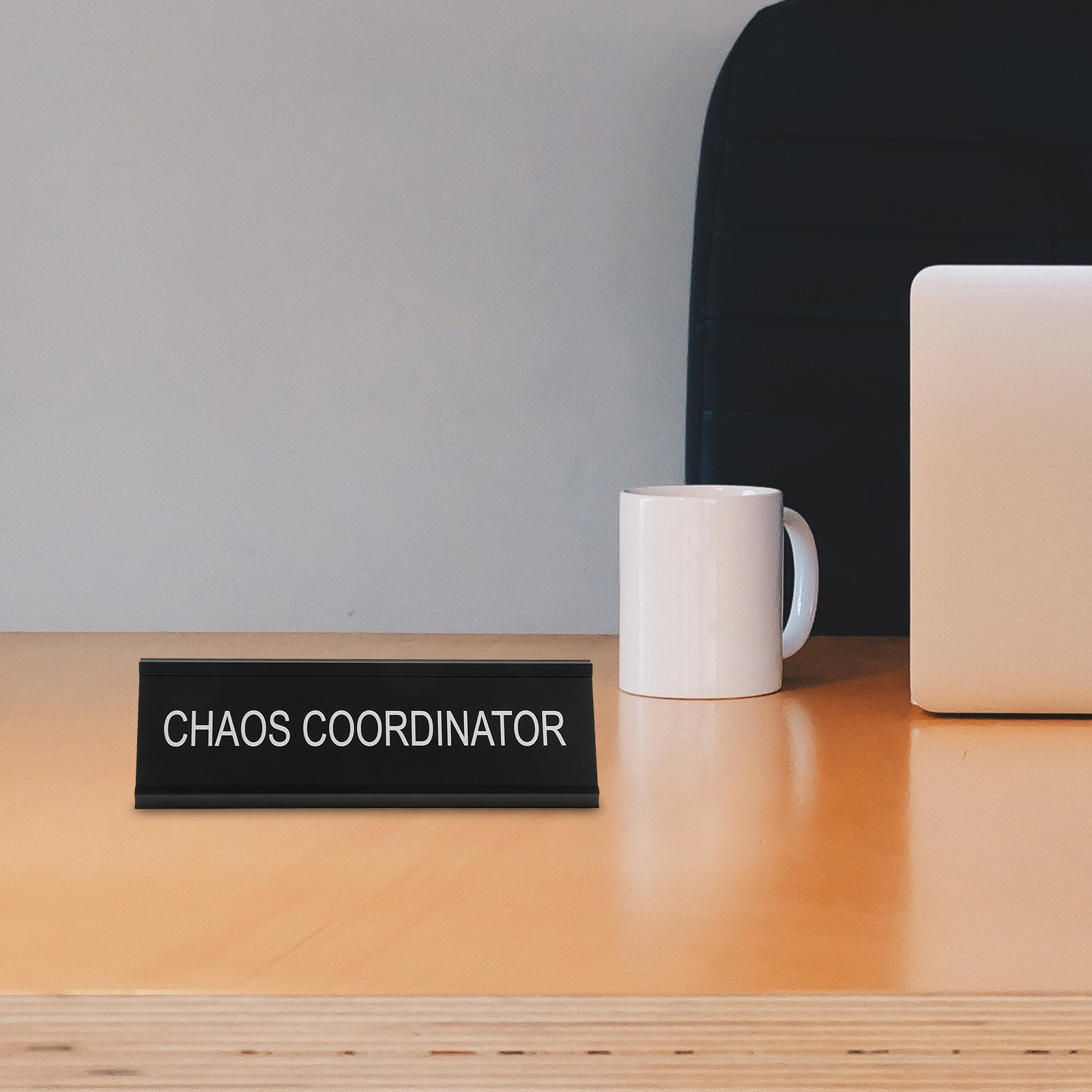 Chaos Coordinator Aluminum All - Desk Name Plate 评论和价格