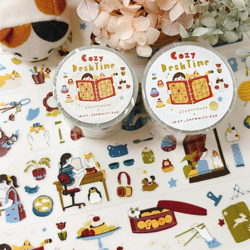 63penhouse Vintage Starry Whis - Washi Tape Set 评论和价格