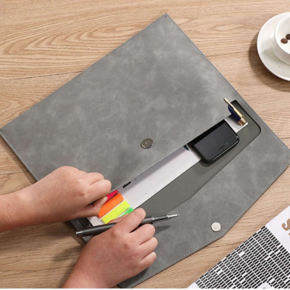 File Bag PU Leather Archive Fo - Supply Of Office Stationery 评论和价格