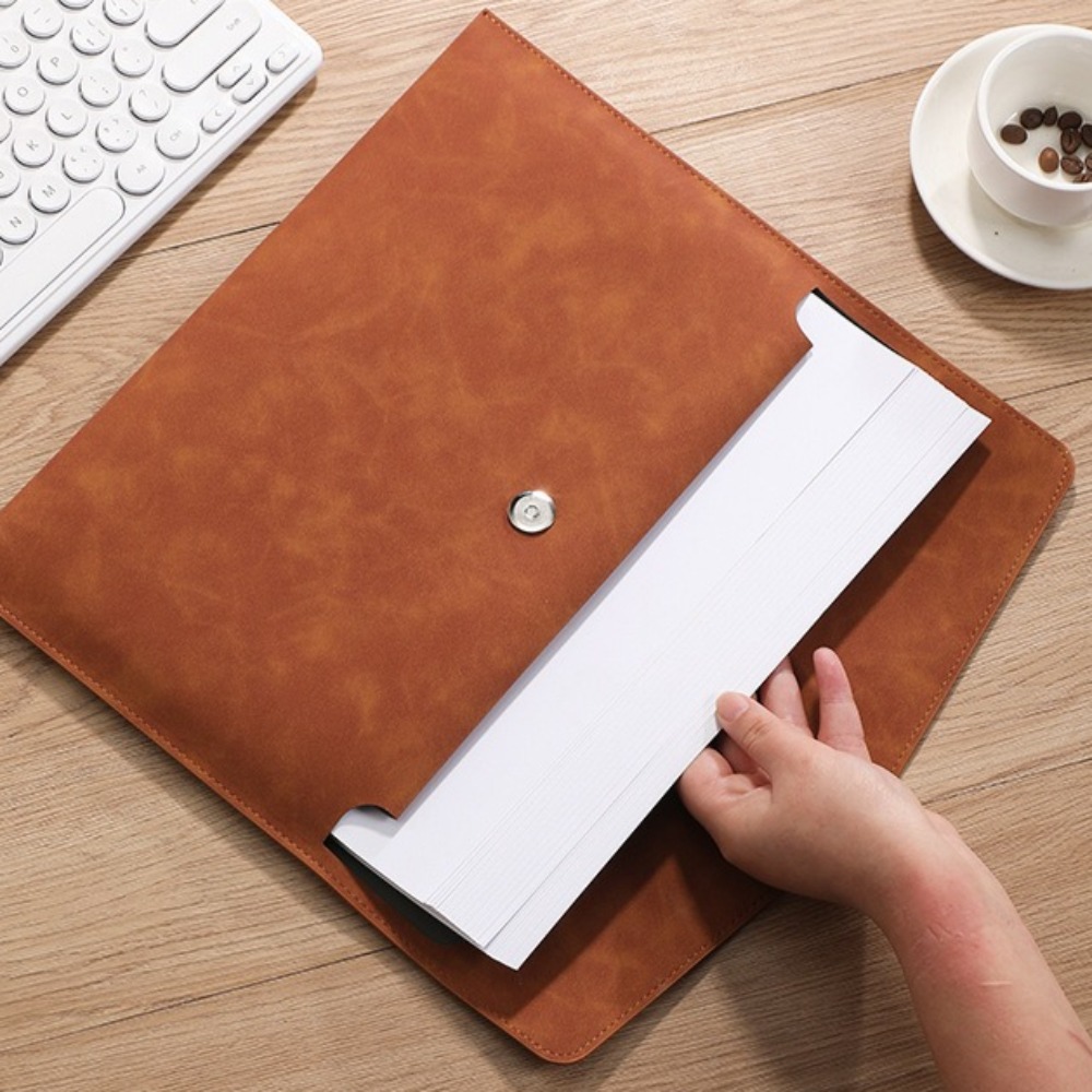 File Bag PU Leather Archive Fo - Supply Of Office Stationery 评论和价格